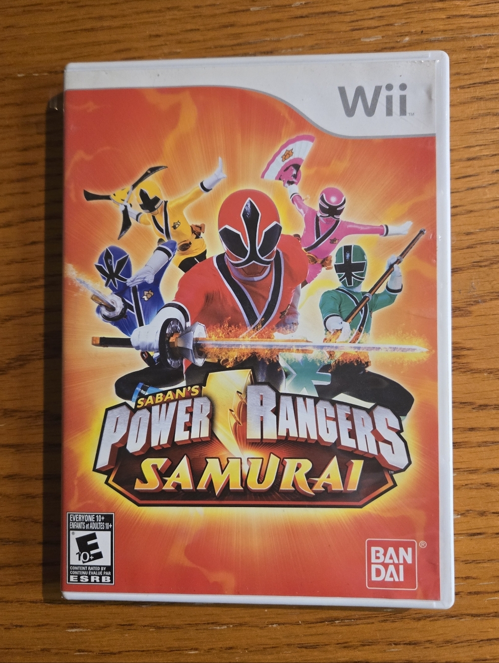 Power Rangers Samurai Nintendo Wii